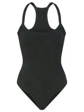 SKIMS Outdoor Bodysuit Washed Onyx XL